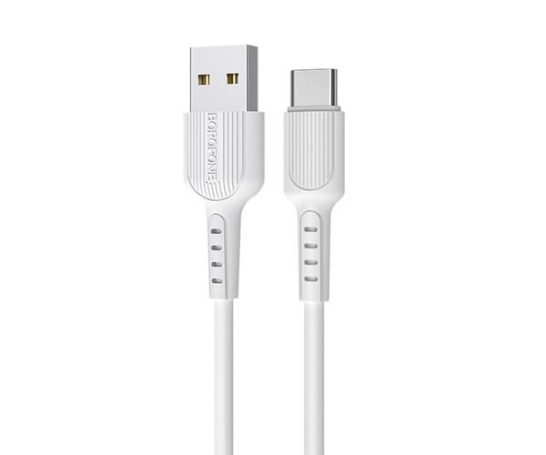 Кабель Data Borofone BX16 USB-Type-C 1 м Белый