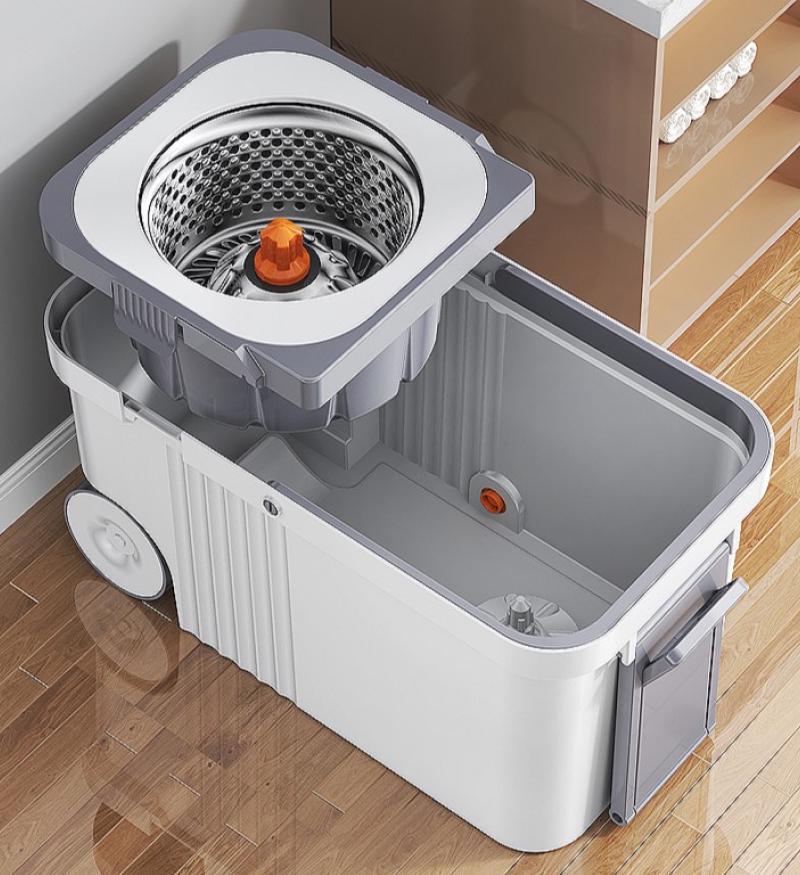 Комплект швабра та відро з турбо віджимом MOP maestro 8 л (70525) - фото 10 Комплект швабра та відро з турбо віджимом MOP maestro 8 л (70525) - фото 10