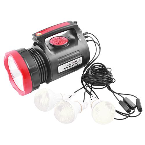 ᐉ Фонарь Luxury 1908-10W-22LED с солнечной панелью и лампами (f811e491 ...
