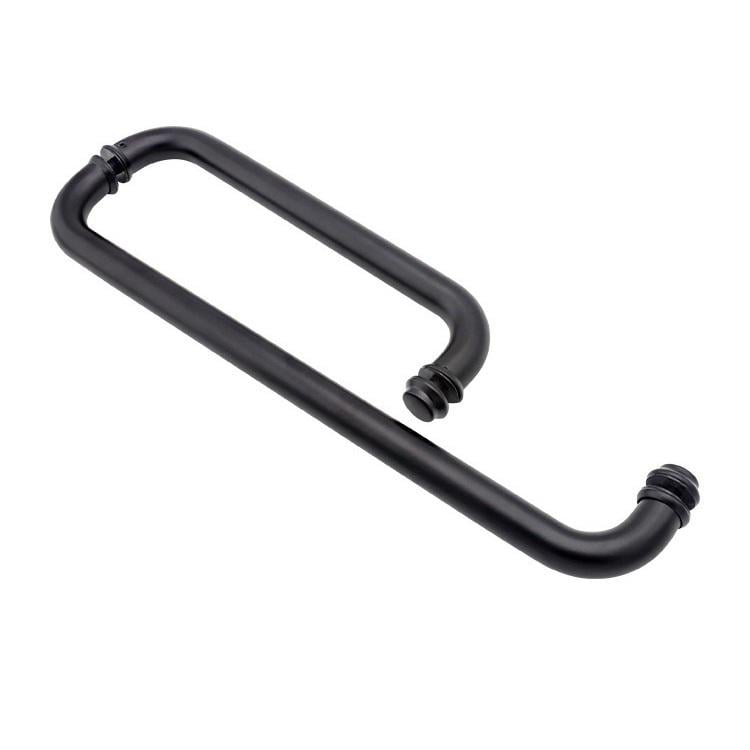 Ручка рушникотримач для душової кабіни HDL-626 матова нержавіюча сталь