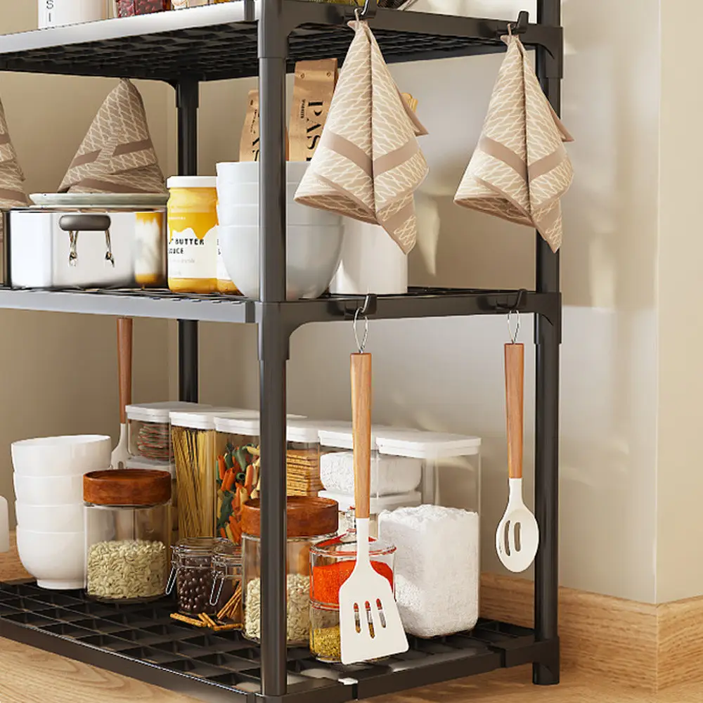 Кухонна полиця підлогова на 5 ярусів 50,5х147х27 см (27415532) - фото 9