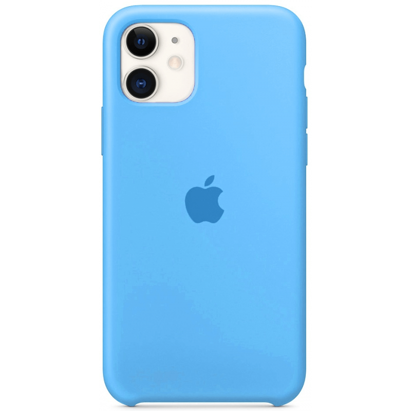 Чохол GoVern Silicone Case Full для Apple iPhone 11 Blue