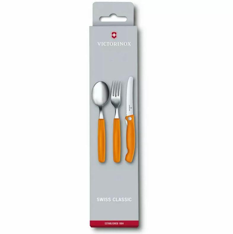 Набор столовых приборов Victorinox SwissClassic Table Set Orange (Vx67192.F9) - фото 2