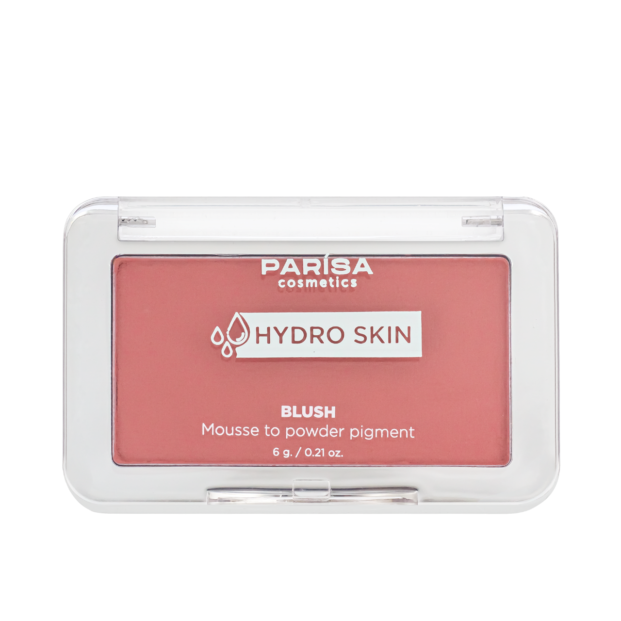 Румяна-мусс Parisa Cosmetics Hydro Skin Blush Mousse to Powder Pigment компактные PHB-04 02 Mauve pink Светло-вишневый