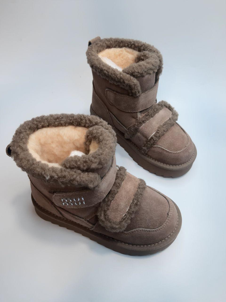 Ботинки зимние Paliament для девочки р. 32 19,5 см Бежевый (822-6 А) - фото 2 Ботинки зимние Paliament для девочки р. 32 19,5 см Бежевый (822-6 А) - фото 2