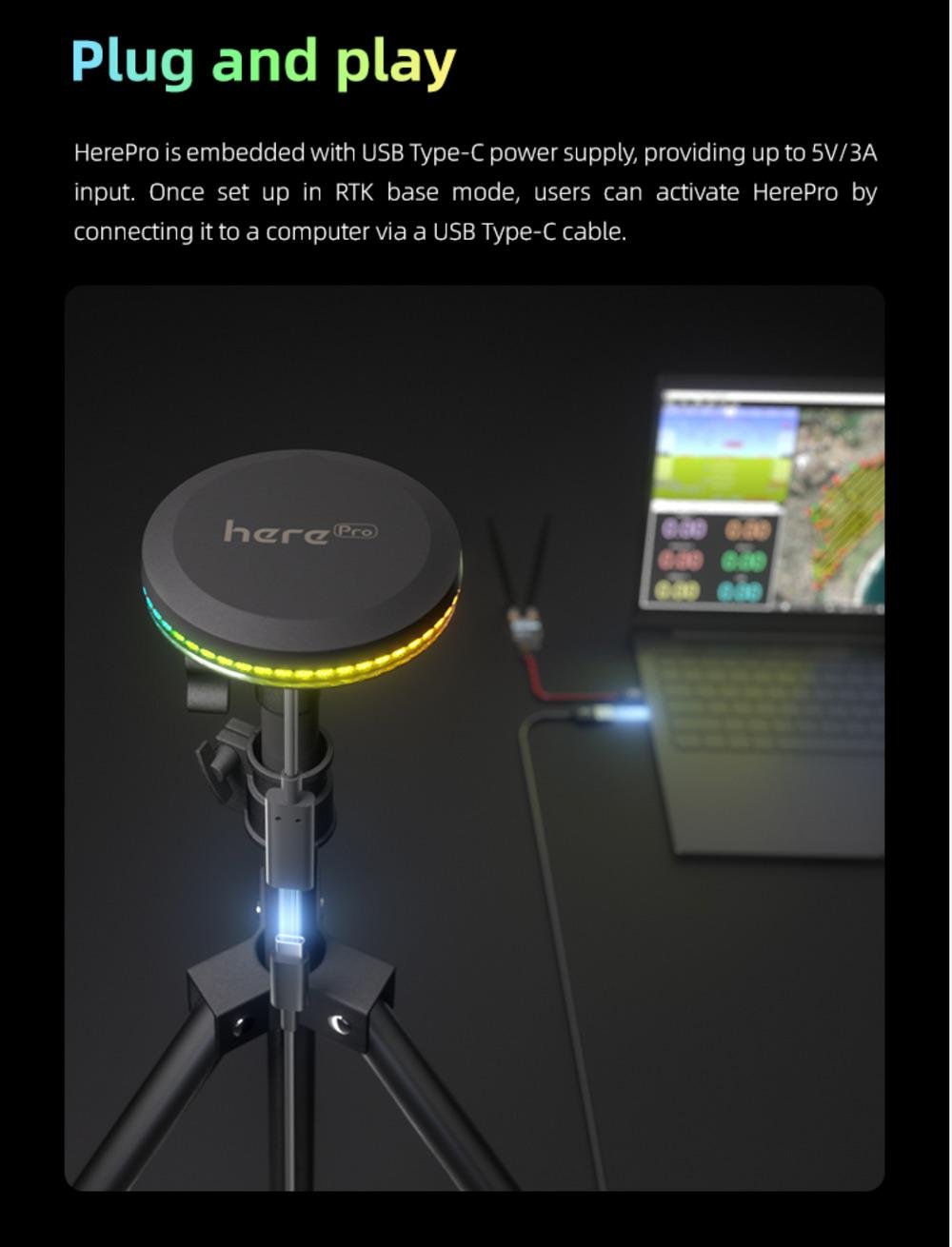 Приймач GPS CubePilot HEX HerePro CAN F9P RTK GNSS (54102) - фото 2 Приймач GPS CubePilot HEX HerePro CAN F9P RTK GNSS (54102) - фото 2