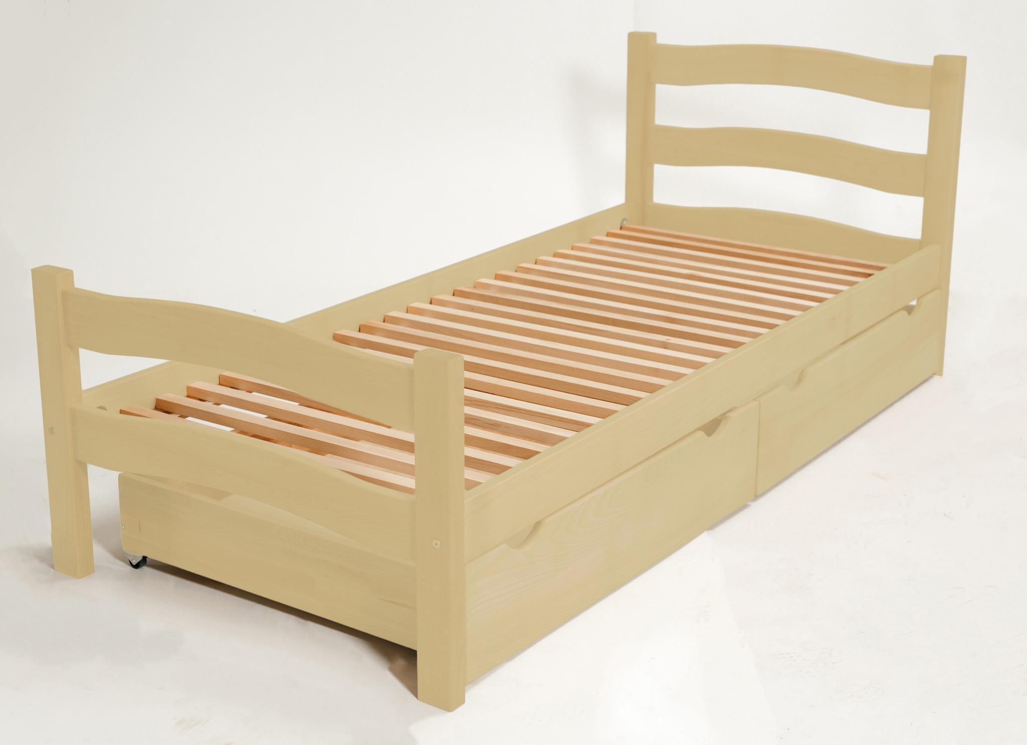 Кровать подростковая Goydalka Paris с ящиком 190x80 см Слоновая кость - фото 2 Кровать подростковая Goydalka Paris с ящиком 190x80 см Слоновая кость - фото 2