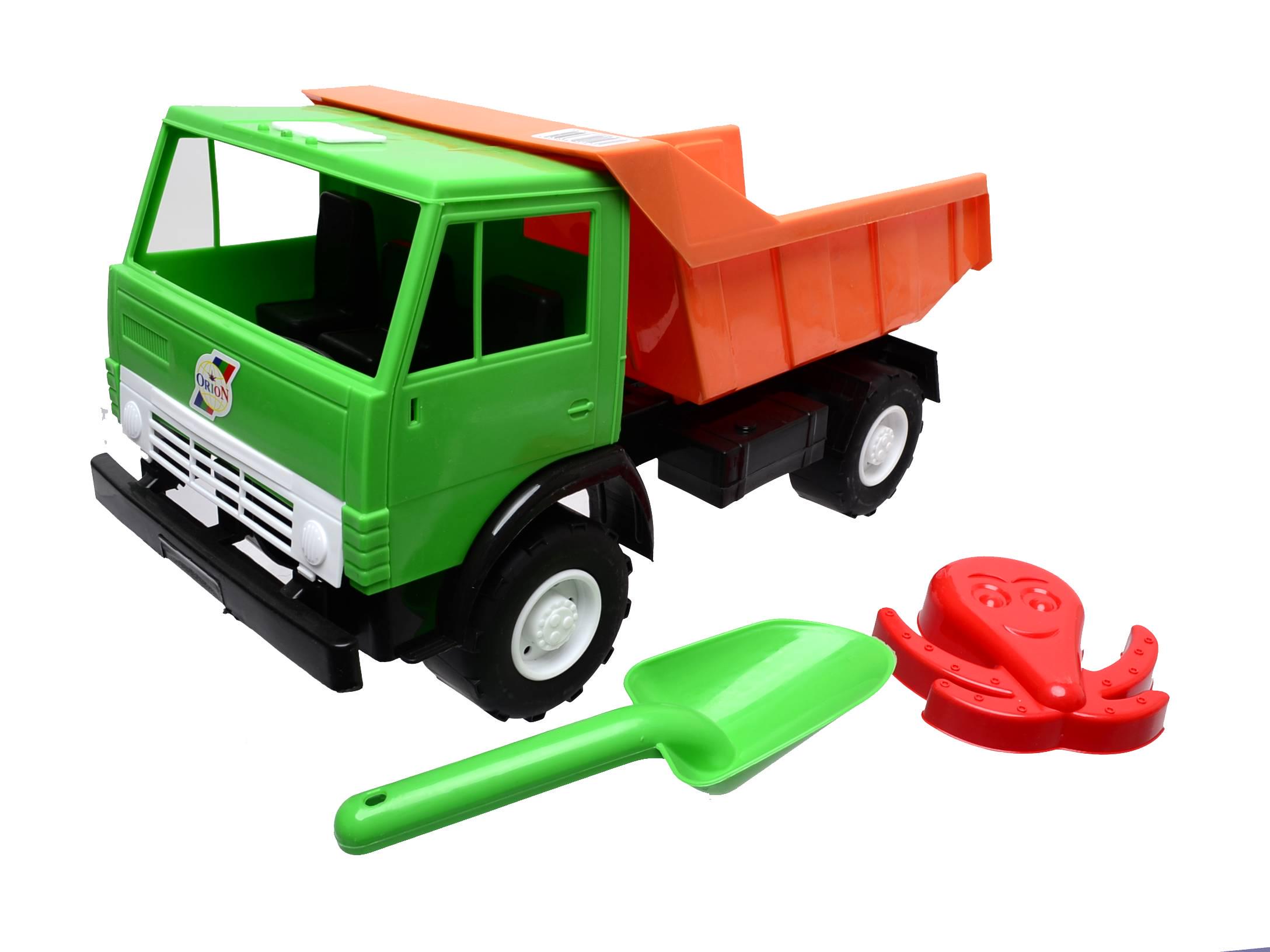 Игрушечный самосвал Orion 471 с лопаткой и пасочкой (45912)