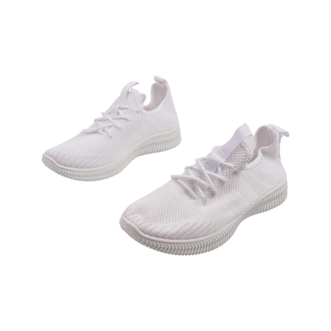 Кросівки жіночі Fashion з текстилю р. 39 Білий (23-22LK) - фото 5 Кросівки жіночі Fashion з текстилю р. 39 Білий (23-22LK) - фото 5