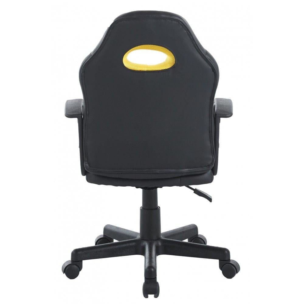 Крісло офісне геймерське Жовтий - фото 4
