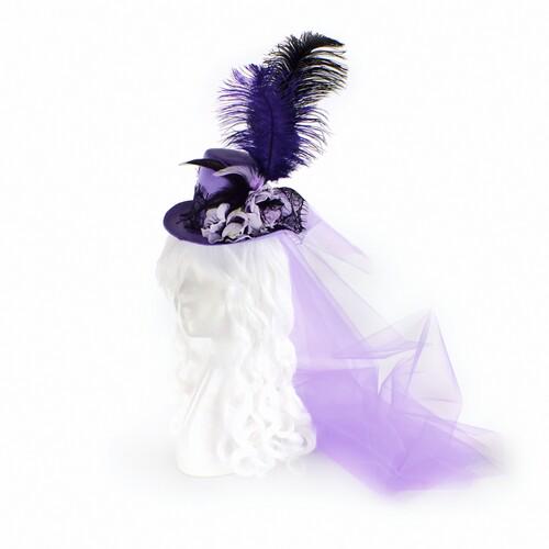 Капелюшок Віолетта SETA Decor 19-844BLK-VT