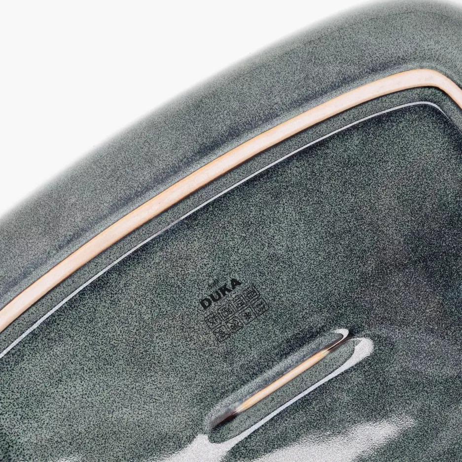 Форма для випікання DUKA SAFIR 26x20,5х7,3 см Зелений (2220361) - фото 3 Форма для випікання DUKA SAFIR 26x20,5х7,3 см Зелений (2220361) - фото 3