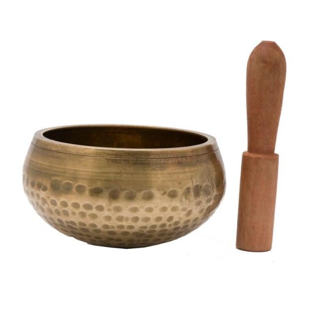 Співоча тибетська чаша кована 5х11 см Жовтий (В1237а) Співоча тибетська чаша кована 5х11 см Жовтий (В1237а)