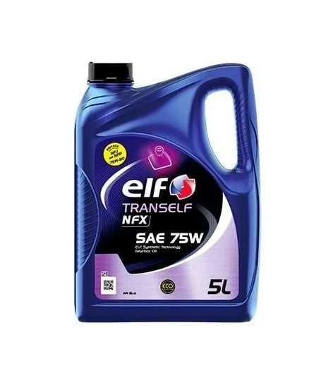 Трансмиссионное масло Elf Tranself NFX 75W 5 л (223530)