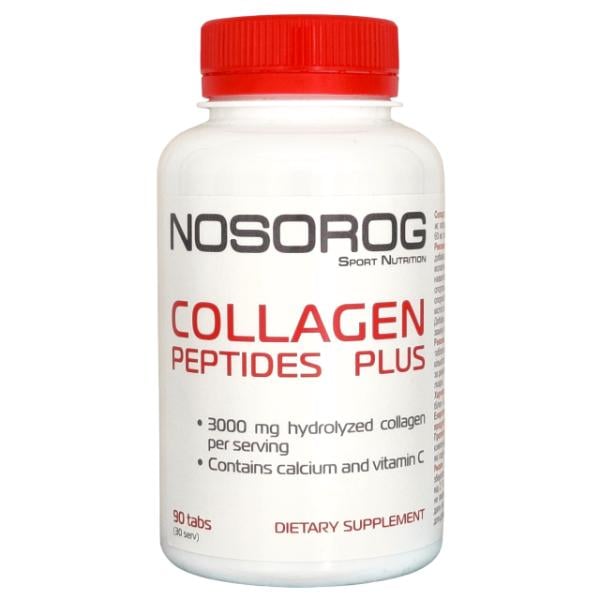Хондропротектор для спорта Nosoroг Nutrition Collaгen peptides plus 90 таб. (000024609) Хондропротектор для спорта Nosoroг Nutrition Collaгen peptides plus 90 таб. (000024609)