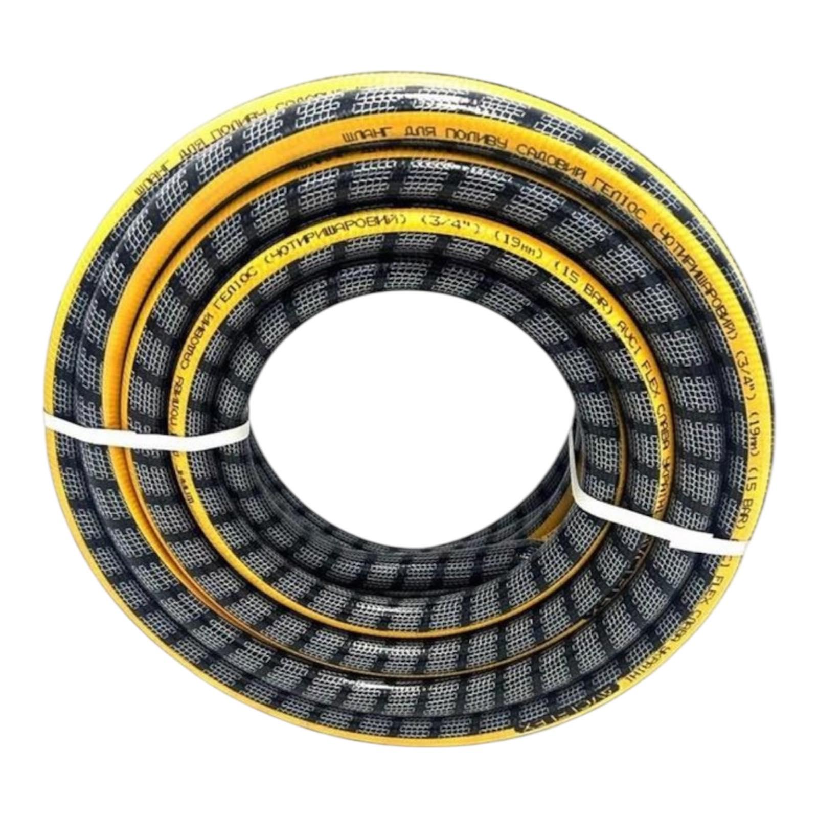 Шланг для полива Гелиос 4 слоя 1/2'' 20 м (00-00009385) - фото 2 Шланг для полива Гелиос 4 слоя 1/2'' 20 м (00-00009385) - фото 2