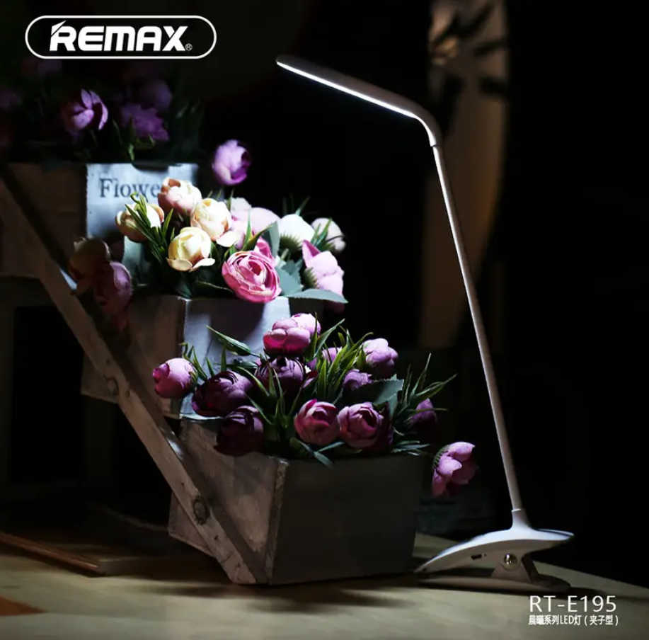 Настольная лампа Remax RT-E195 LED Eye Protecting со встроенным аккумулятором и клипсой до 7 ч. 700 mAh 6000K White (20829898) - фото 11 Настольная лампа Remax RT-E195 LED Eye Protecting со встроенным аккумулятором и клипсой до 7 ч. 700 mAh 6000K White (20829898) - фото 11