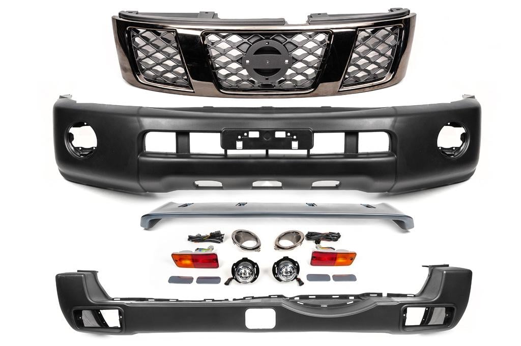 Комплект обвесов Safari GBT для Nissan Patrol Y61 1997-2011 гг. алюминий/пластик