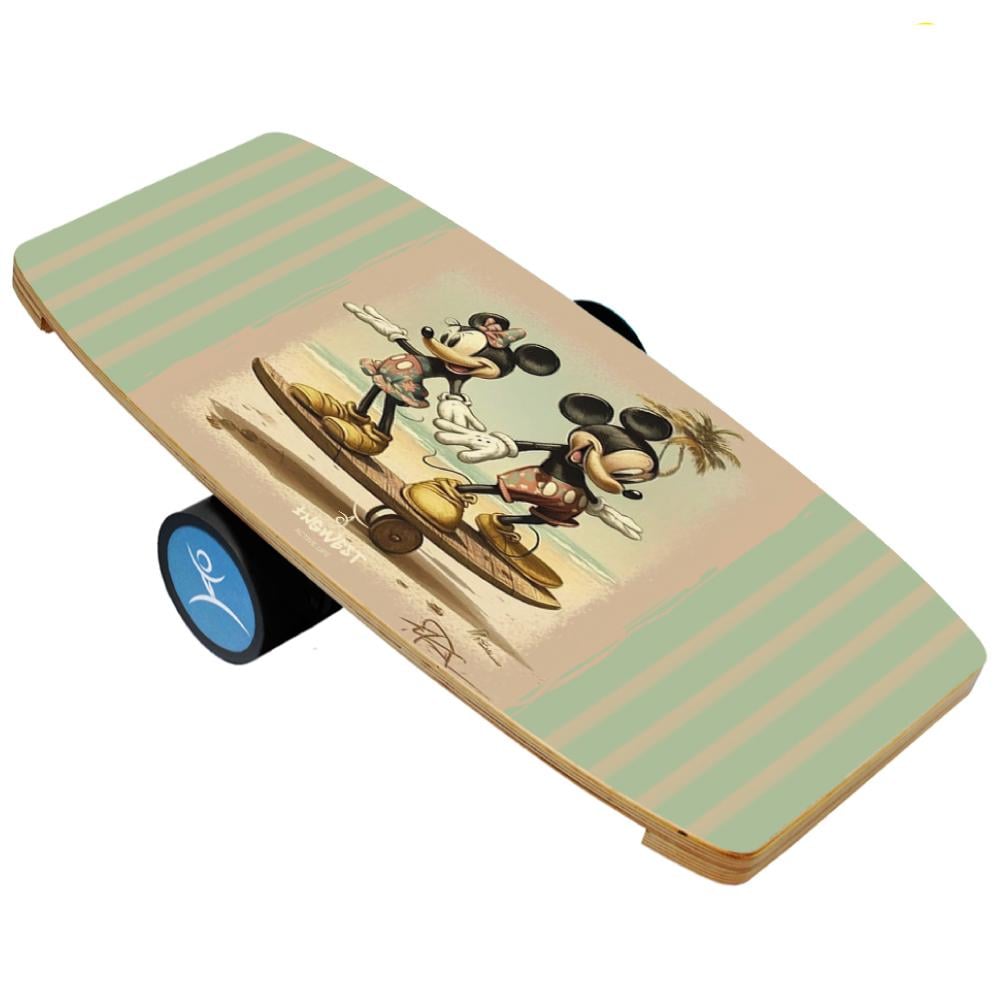 Балансборд InGwest Mickey and Minnie с прорезиненным роллером