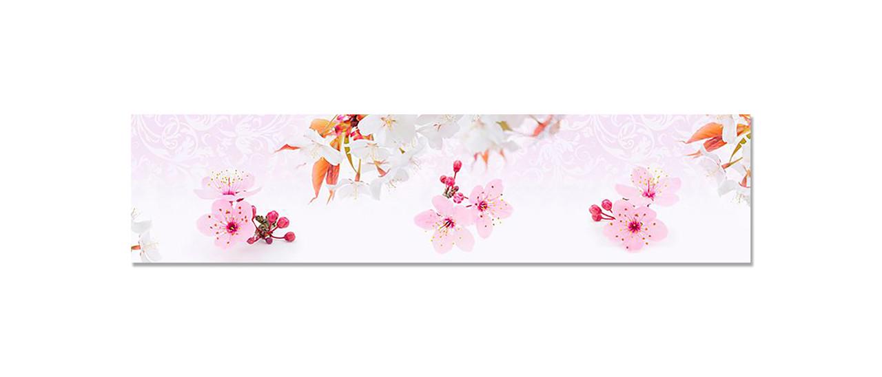 Наклейка виниловая на кухню Zatarga Розовые Цветы Вишни 600х2500 мм (1267839475) Наклейка виниловая на кухню Zatarga Розовые Цветы Вишни 600х2500 мм (1267839475)