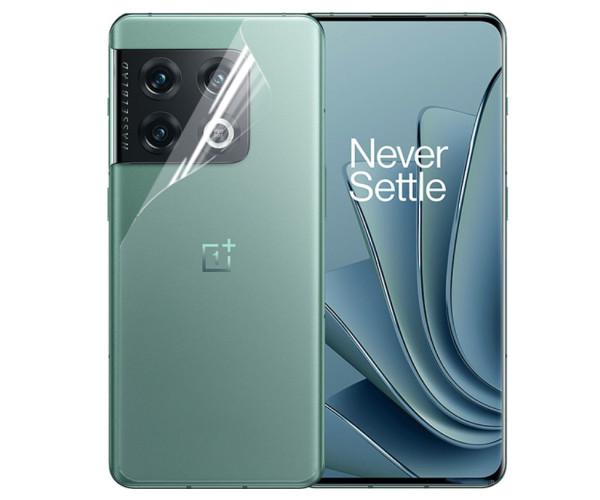Противоударная гидрогелевая пленка Hydrogel Film для Oneplus 10 Pro на заднюю панель, Transparent