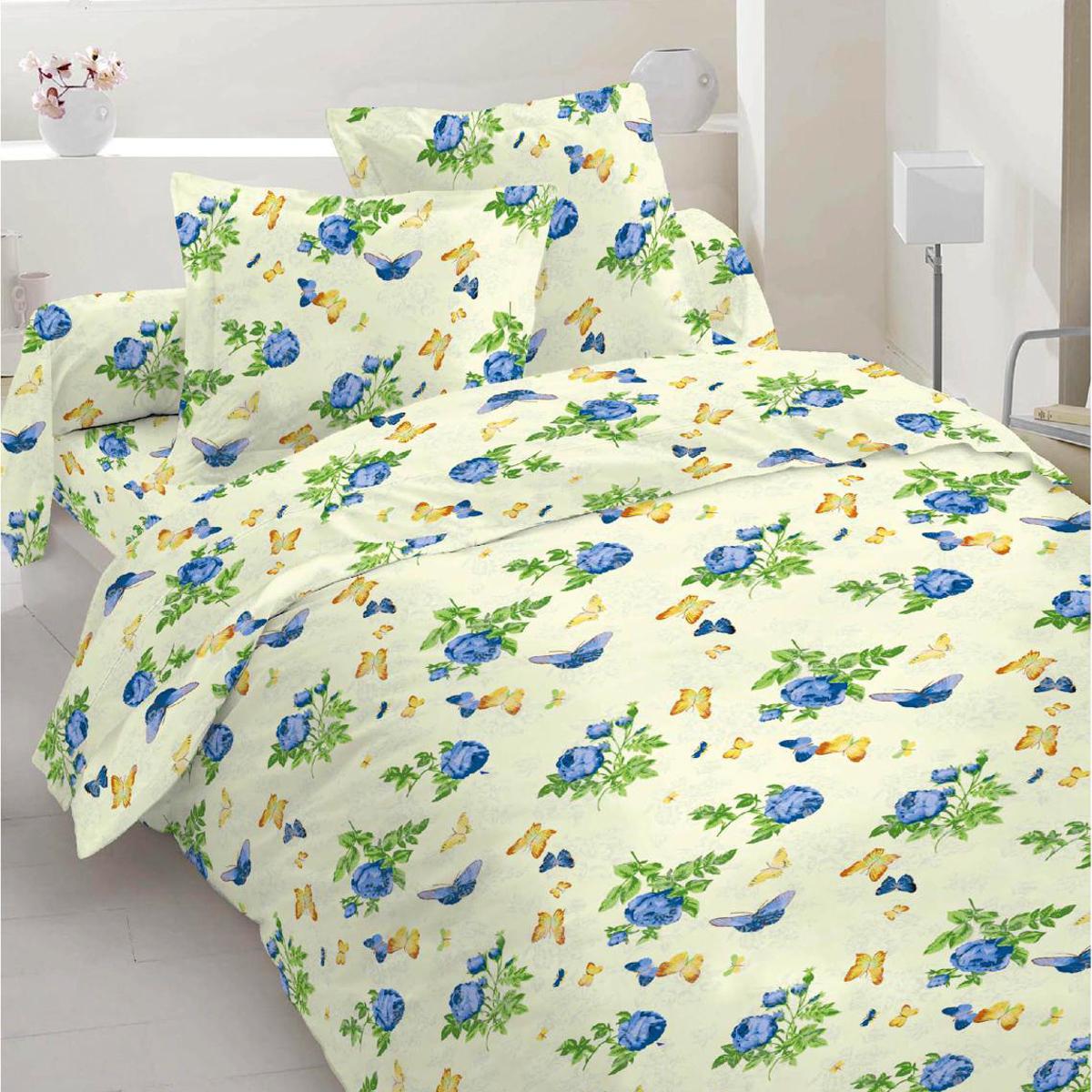 Комплект постельного белья Vital Textile бязь голд полуторный 150х220 см (BL1,5-737-70)