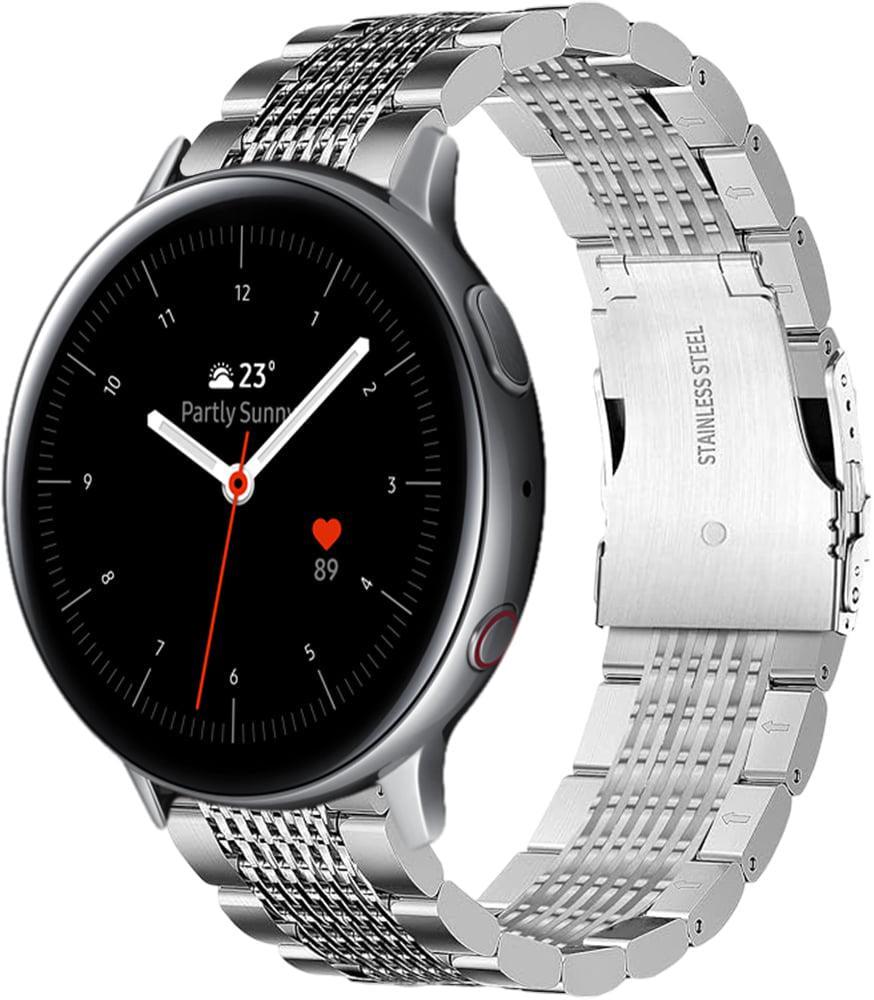 Ремешок металлический Gripix для Samsung Galaxy Watch Active 2 40/44 мм Silver (41778-59)
