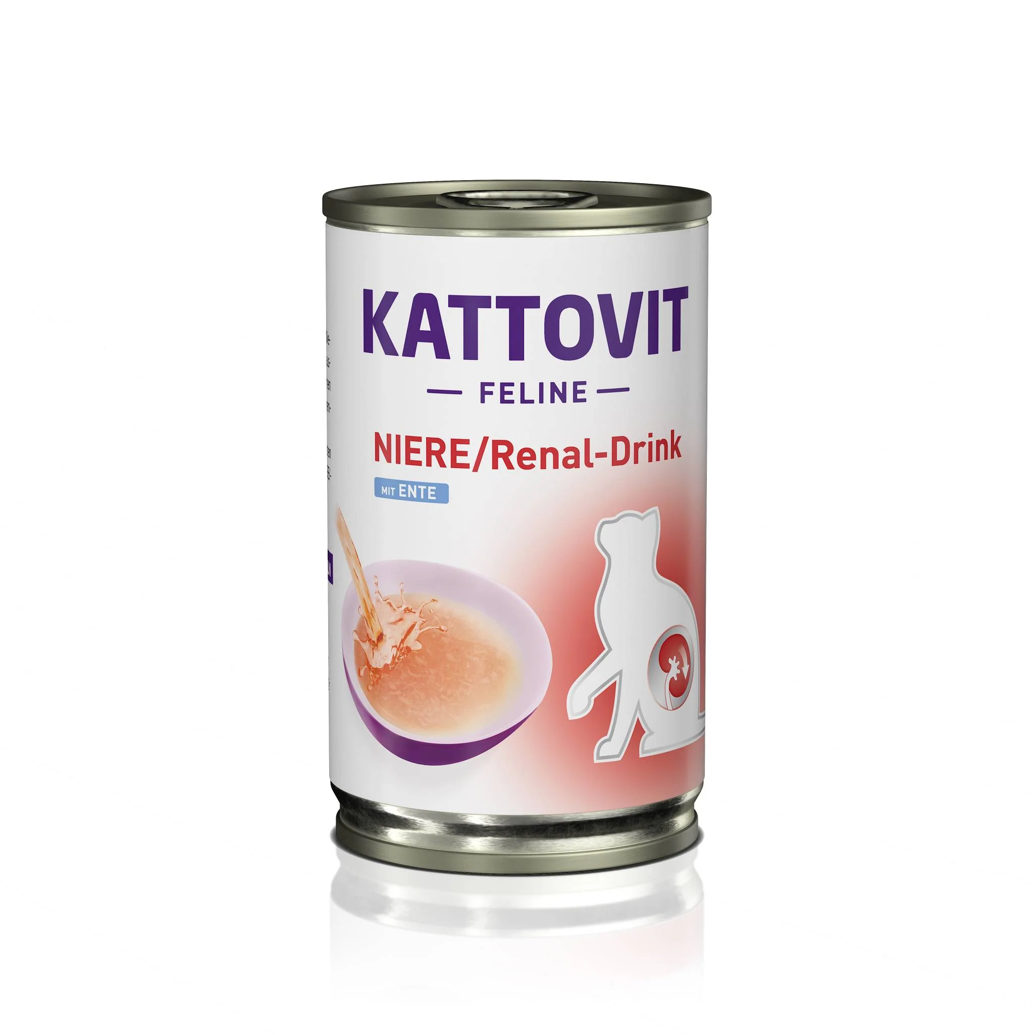 Напиток диетический Drink Niere/Renal Ente Kattovit для кошек с почечной недостаточностью 135 мл (30329247)