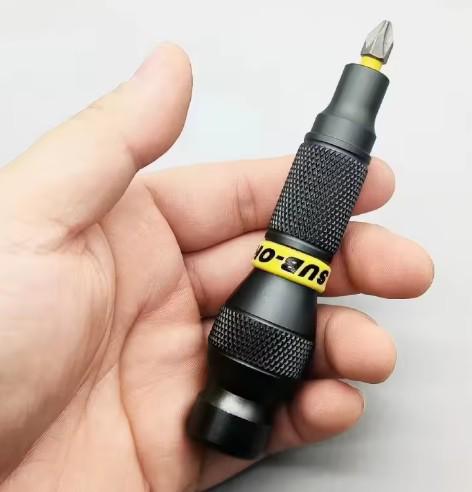 Викрутка-ручка прецизійна з алюмінієвого сплаву для хвостовика 1/4" (660768) - фото 4 Викрутка-ручка прецизійна з алюмінієвого сплаву для хвостовика 1/4" (660768) - фото 4