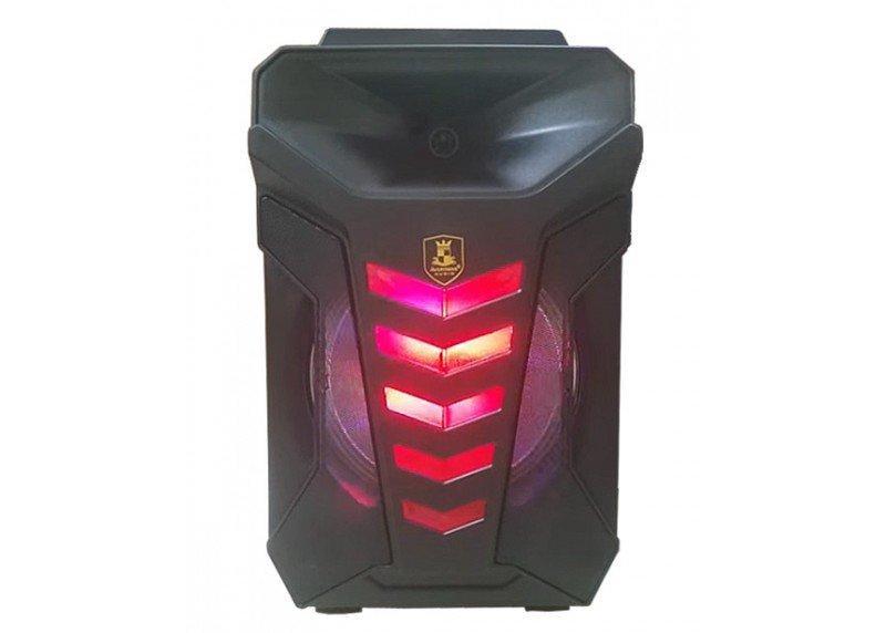 Акустическая система аккумуляторная XPRO CH-4512 60 Вт USB/SD/FM радио/Bluetooth/1 радиомикрофон/ДУ Черный (lp-91704)