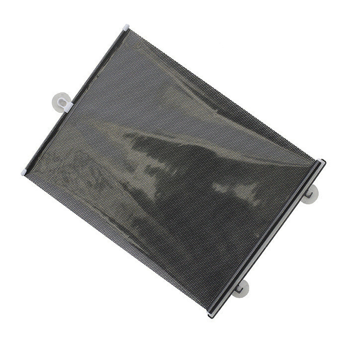 Рулонная штора 50×125 см на присосках на двери и окна Черный - фото 1