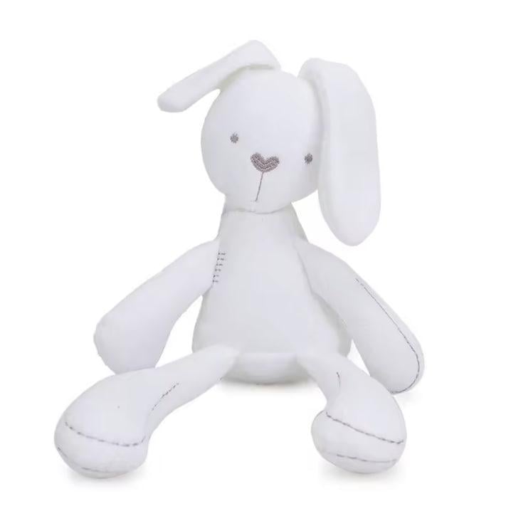 М'яка плюшева обіймашка Милий кролик 42 см Білий (KR-42-W)