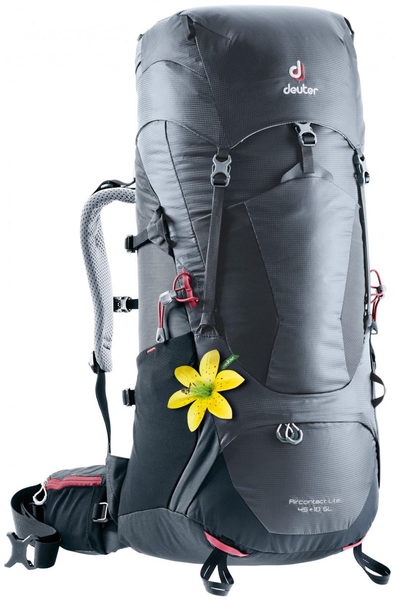 Рюкзак Deuter Aircontact Lite 45+10 SL (Old) Black-Graphite (1052-3340218 4701) Рюкзак Deuter Aircontact Lite 45+10 SL (Old) Black-Graphite (1052-3340218 4701)