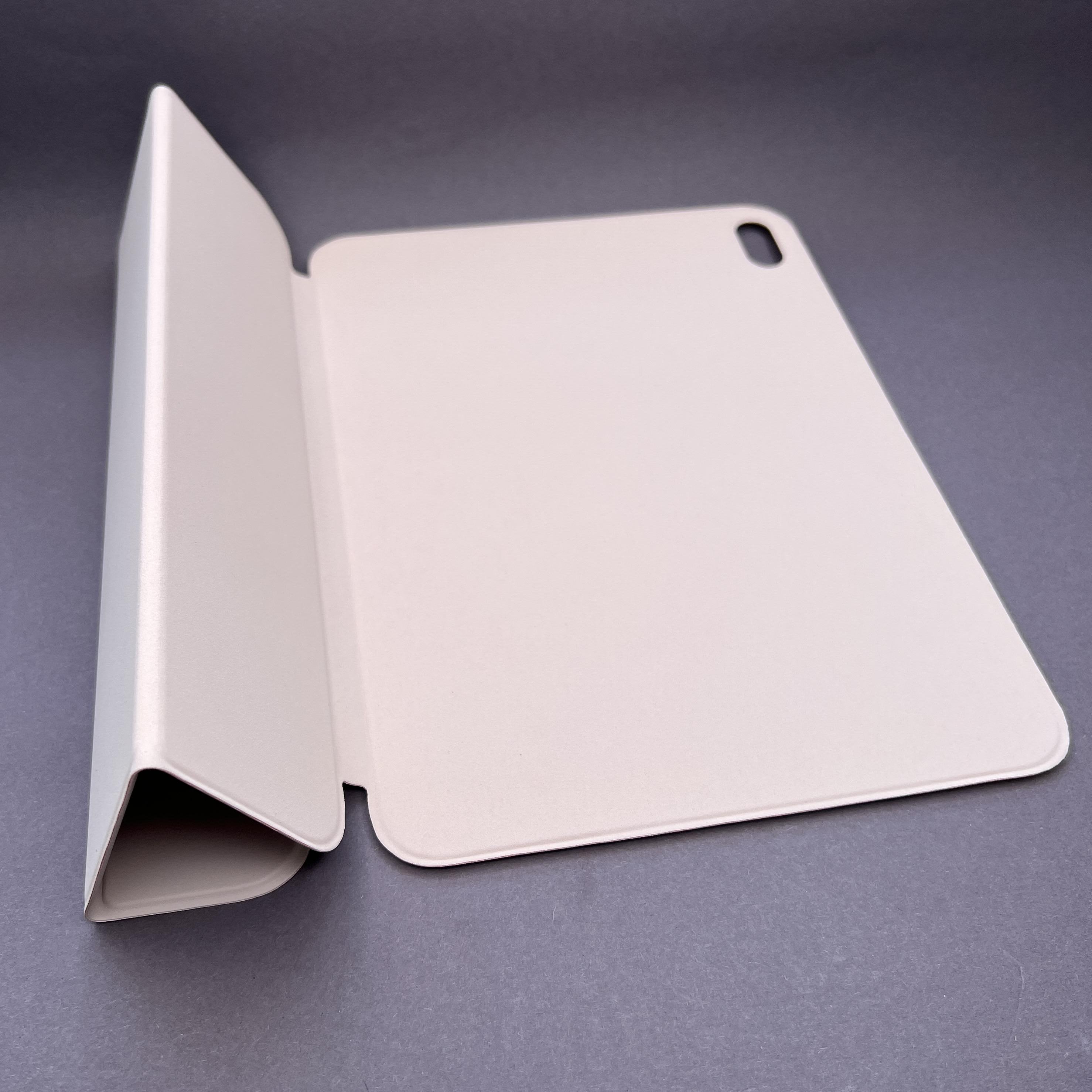 Чехол-книжка Smart Folio для Apple Ipad 10 10,2" 2022 магнитный противоударный с подставкой Пудровый (480136) - фото 4