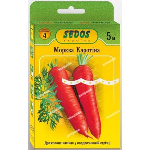 Насіння Морква Florium на стрічці Каротину 5 м (18800)
