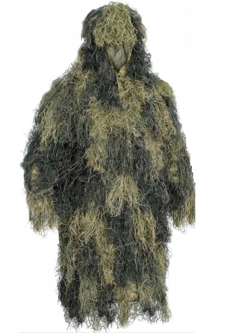 Накидка полевая Mil-Tec Ghillie Parka Woodland Sniper воздухопроницаемая с системой Anti Fire Камуфляж (1634605132)