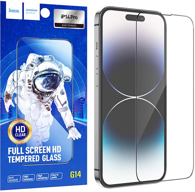 Захисне скло Hoco HD iPhone 14 Pro