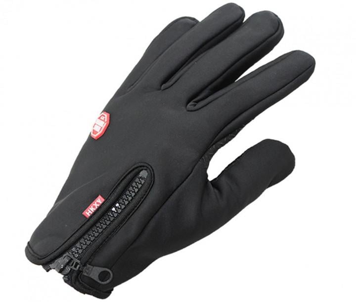 Перчатки зимние ветрозащитные Winds stopper сенсорные Черный (2746755850)