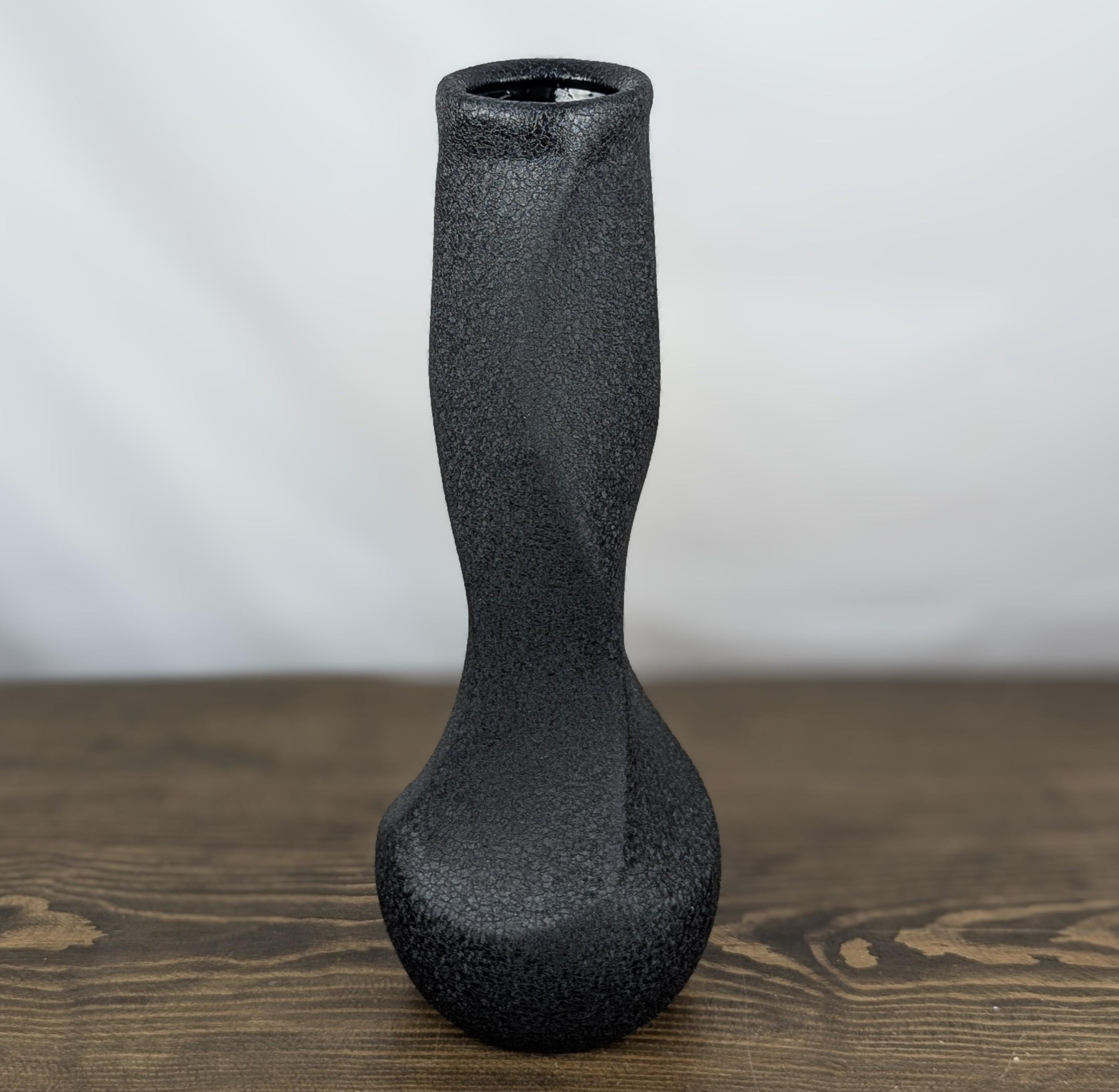 Ваза напольная Nana ceramics Самбука шелк 42 см Черный