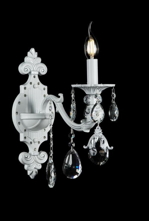 Бра свеча Ray B30310/1 WT+SL (IR005206)