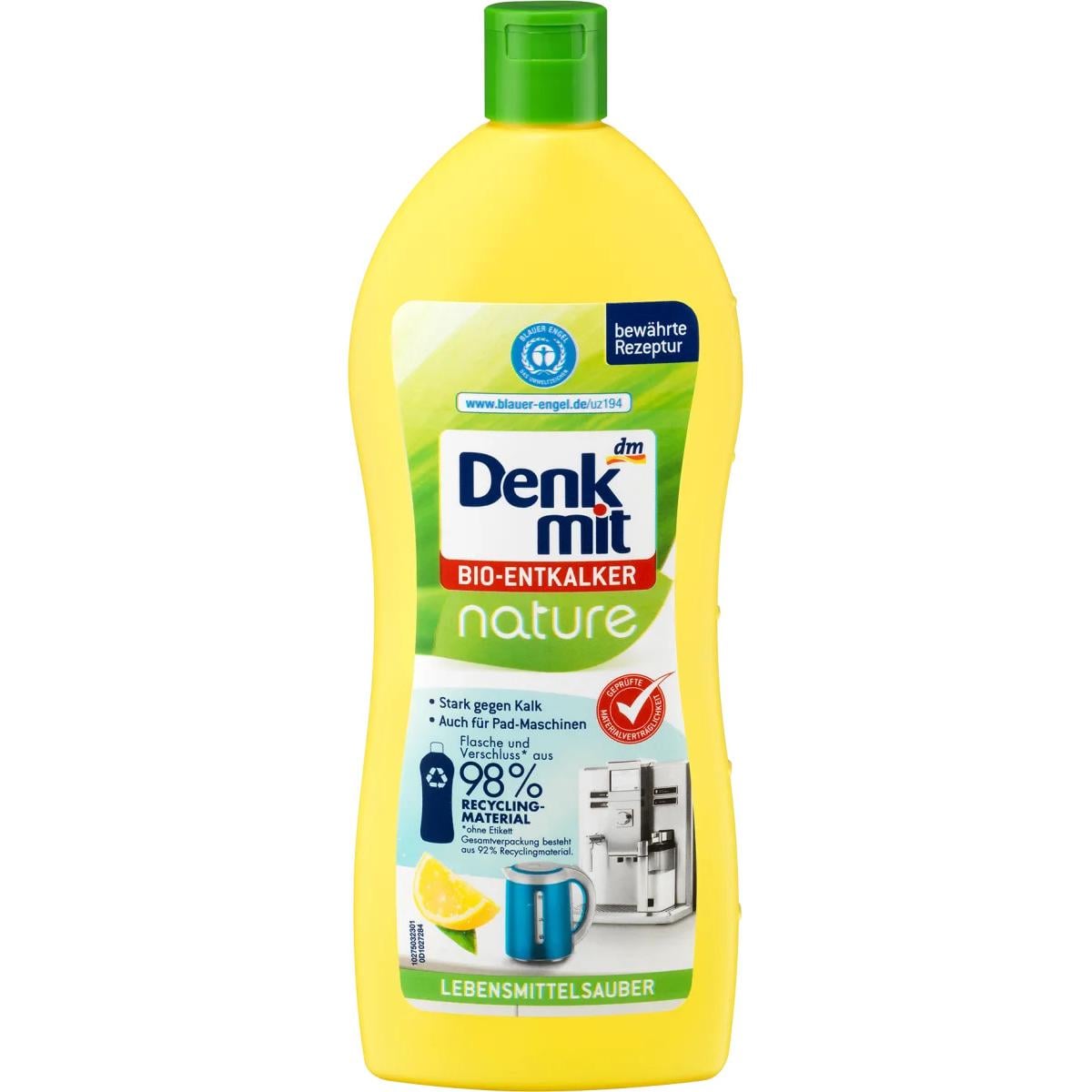 Засіб для видалення накипу Denkmit Bio-Nature Entkalker 250 мл