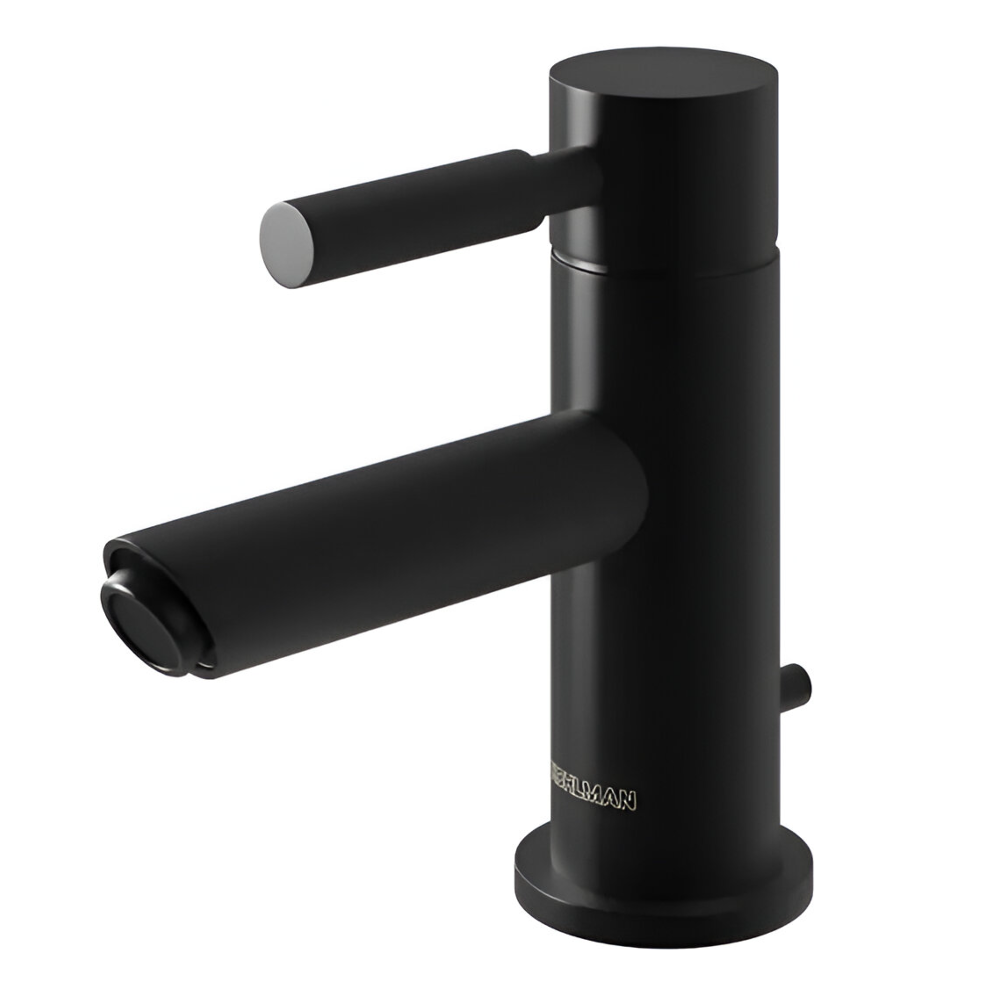 Смеситель для раковины Kohlman Roxin однорычажный Черный (RM-QB100RB)