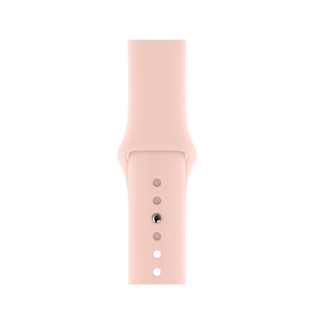 Силиконовый ремешок Band Sport Series for Apple Watch 38/40/41mm, Pink Sand (HC) - фото 3