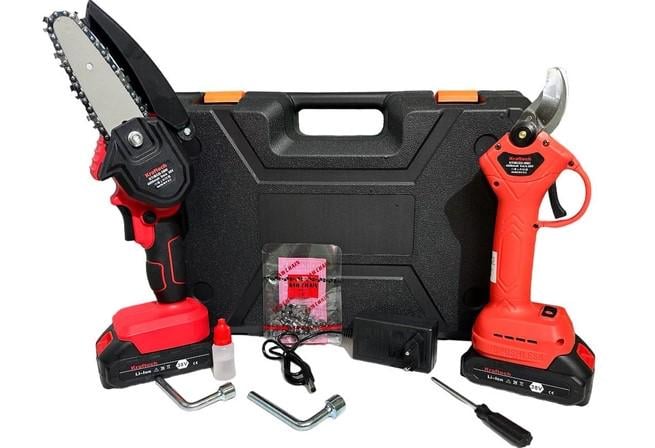 Комплект акумуляторного інструменту Krafftec (14158722) Комплект акумуляторного інструменту Krafftec (14158722)