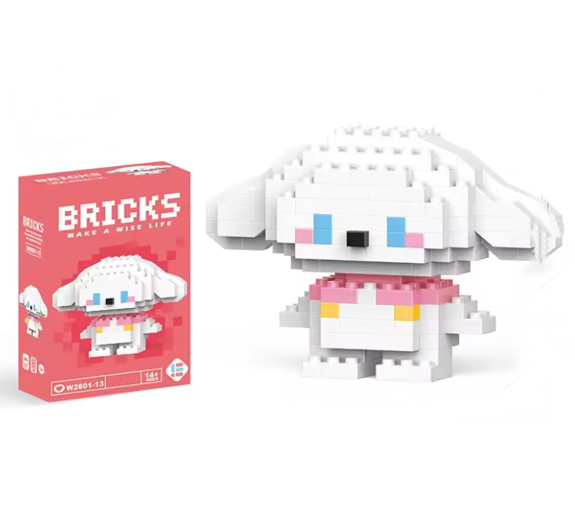 Конструктор фигурка BRICKS пиксели Синеморал 150 деталей (W013) Конструктор фигурка BRICKS пиксели Синеморал 150 деталей (W013)