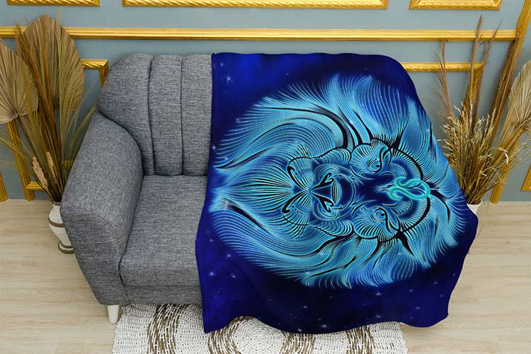 Плед Leo Zodiac Signs плюш однослойный 135х150 см (114551) Плед Leo Zodiac Signs плюш однослойный 135х150 см (114551)