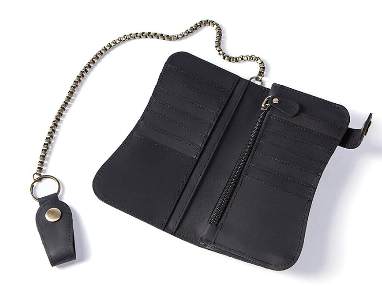 Клатч мужской на цепочке 720044 Черный (13961021) - фото 5 Клатч мужской на цепочке 720044 Черный (13961021) - фото 5