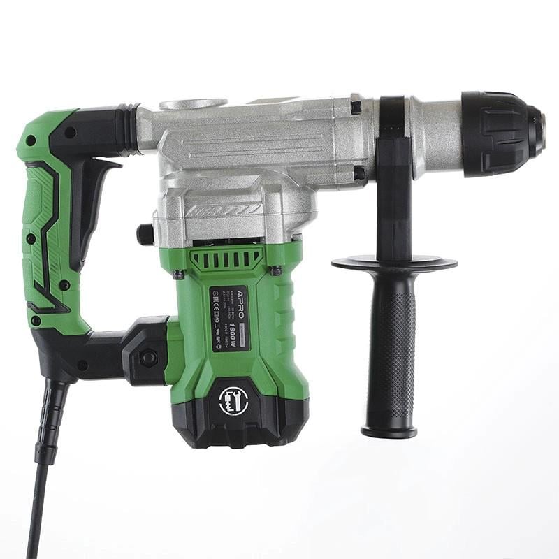 Перфоратор бочковий Apro 7,5 Дж 1900В SDS+ 1900 H кейс (896254) - фото 2 Перфоратор бочковий Apro 7,5 Дж 1900В SDS+ 1900 H кейс (896254) - фото 2