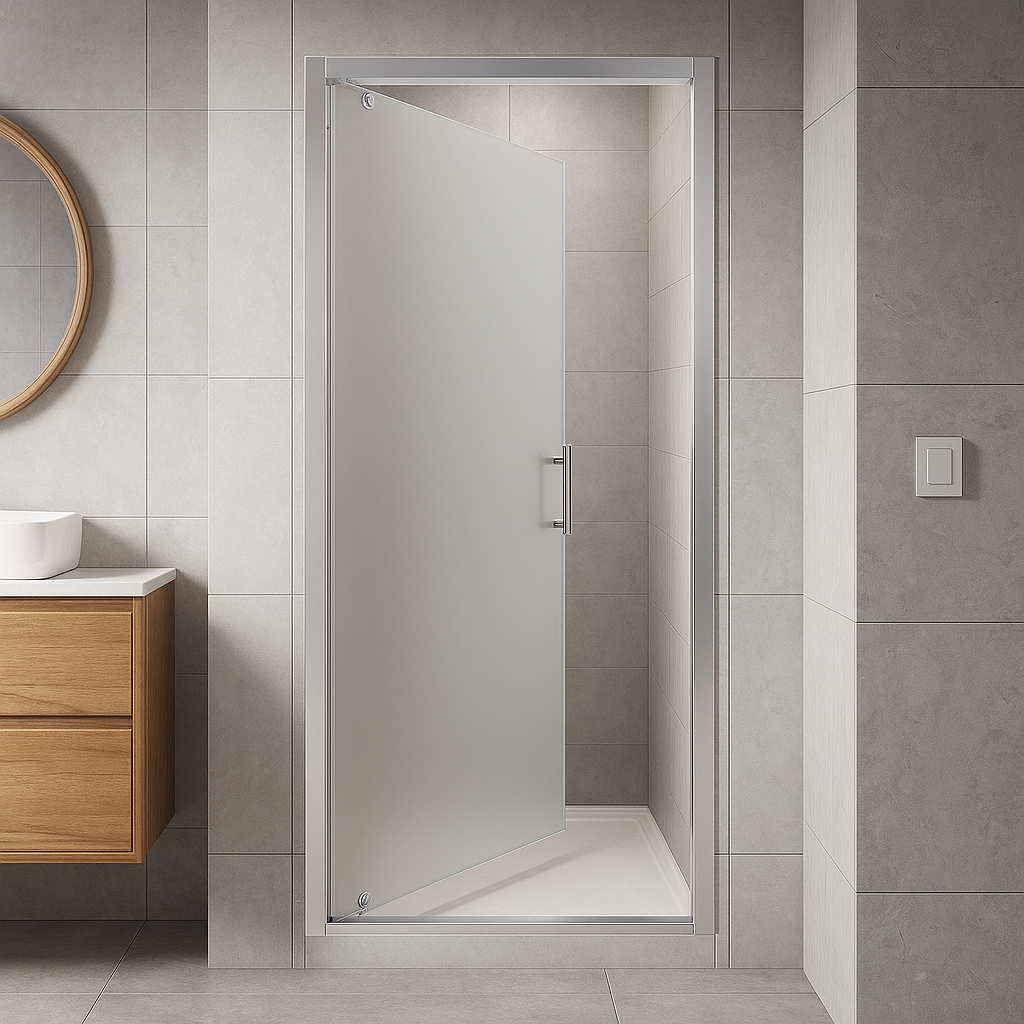 Душевые двери KO&PO JS распашные стекла 5 мм матовые 190х90 см (C15063)