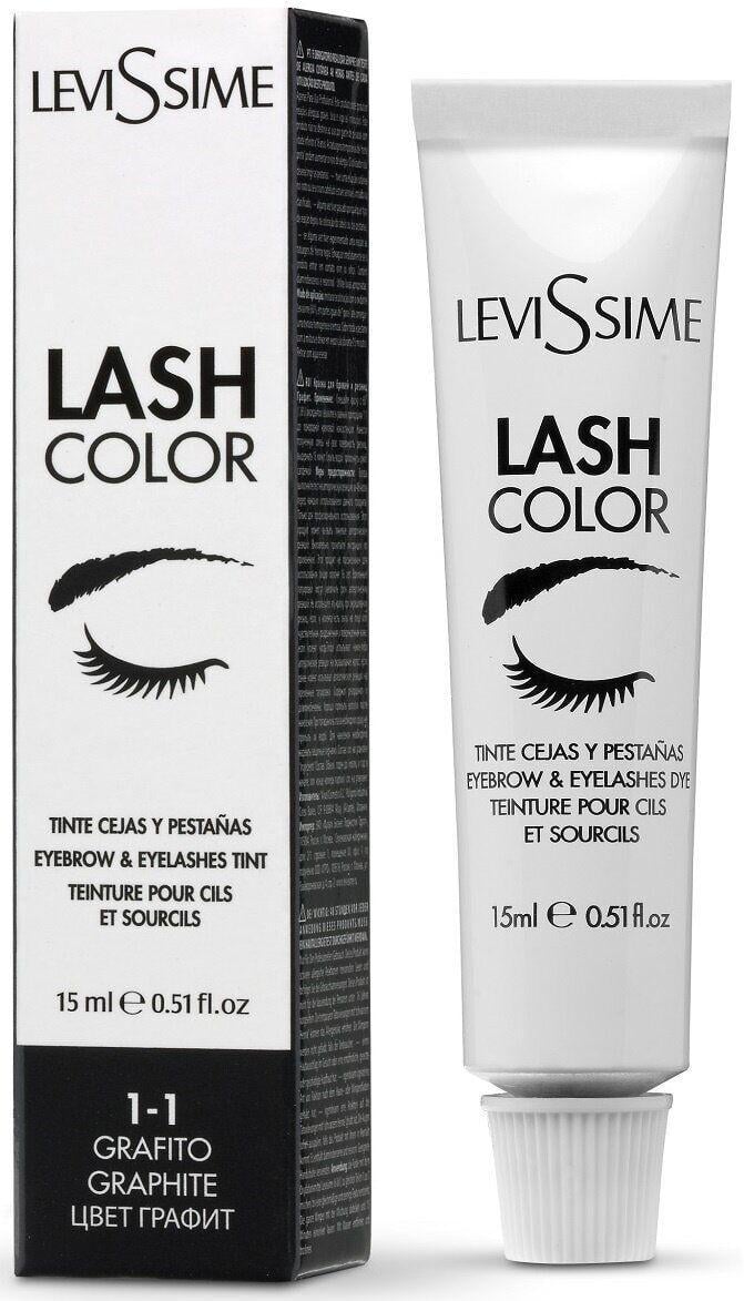 Краска для бровей и ресниц Levissime Lash Color 15 мл 1-1 Графит (011207)